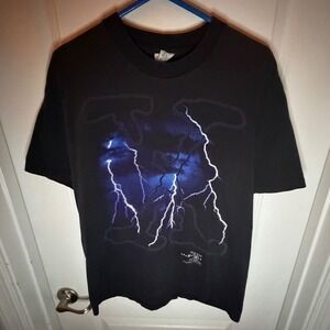 Vintage 1994 X-Files Stanley DeSantis Lightning Single Stitch Shirt Mens Large